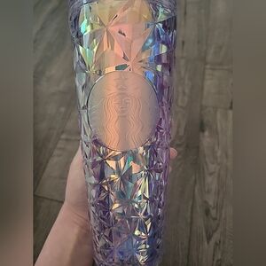 Starbucks Holiday 2023 Tumbler, Iridescent, 24oz NEW VENTI CUP Sparkles ✨️